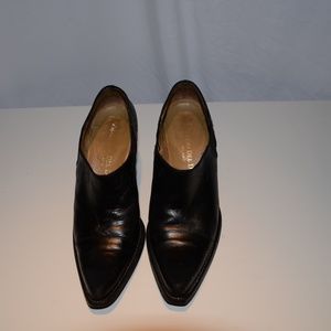 Italian show genuine leather ankle boots